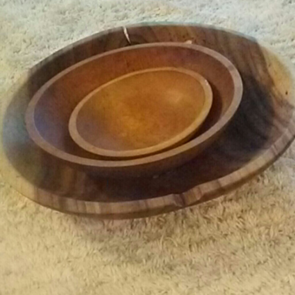 French Country Vintage Dough Bowls